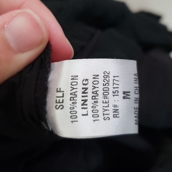 Gilli dress, tie front, cut out bust, button front, black, feminine, midi dress - Picture 6 of 9